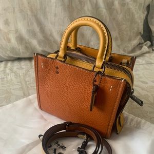 Coach Rogue 17 satchel Canyon Multi